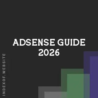 Adsense Guide 2026